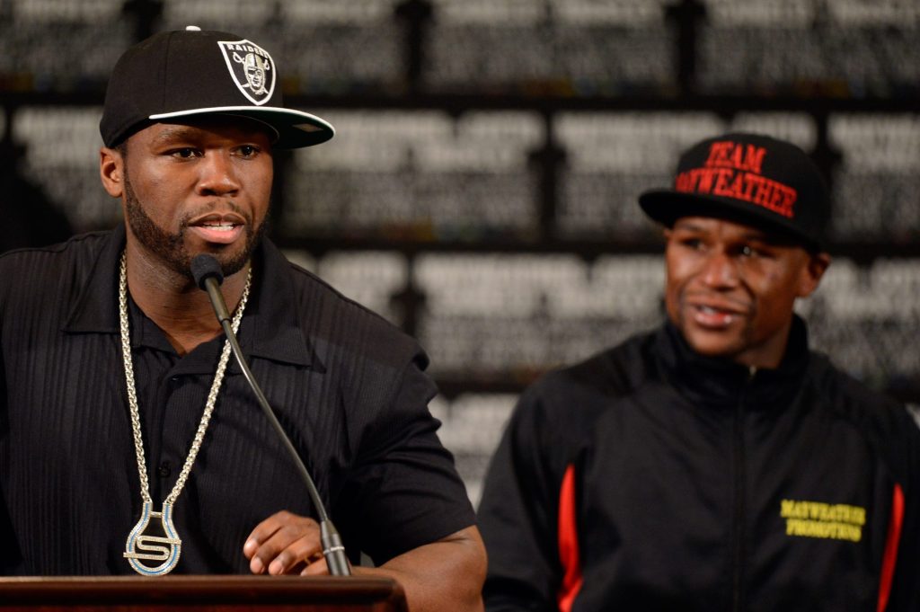 50 Cent se burla de Floyd Mayweather por una demanda de Showtime de 340 millones de dólares