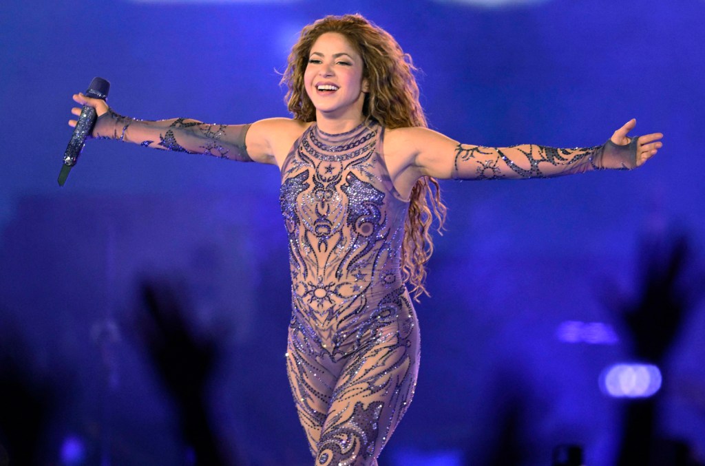 Shakira se despide del Estadio GNP Seguros de México luego de 13 fechas