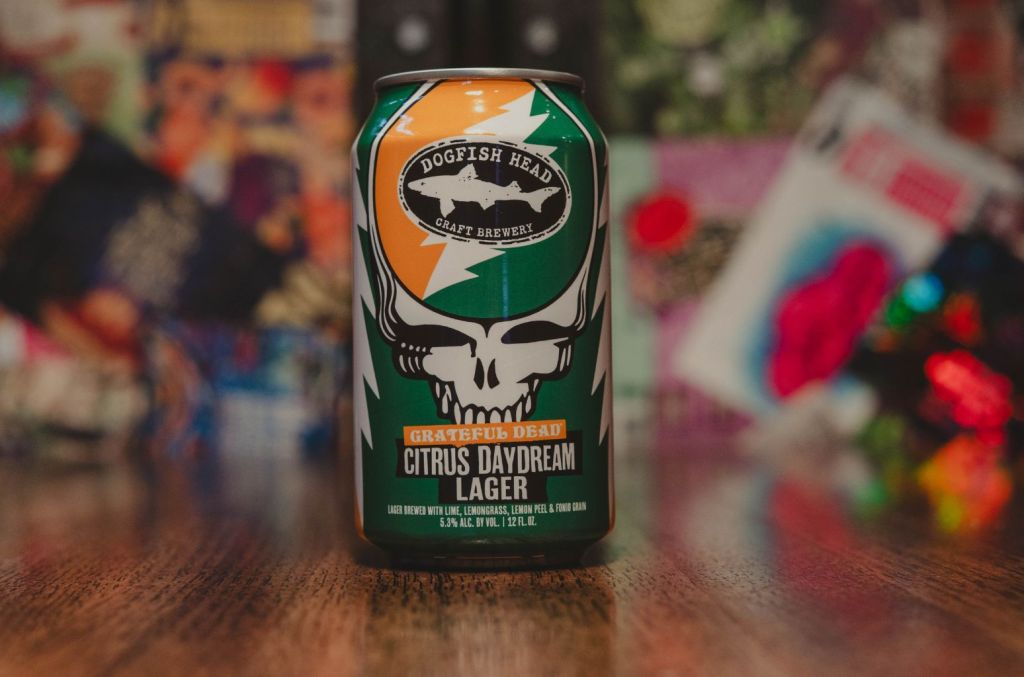 Cómo comprar Dogfish Head x Grateful Dead Citrus Daydream Lager en línea