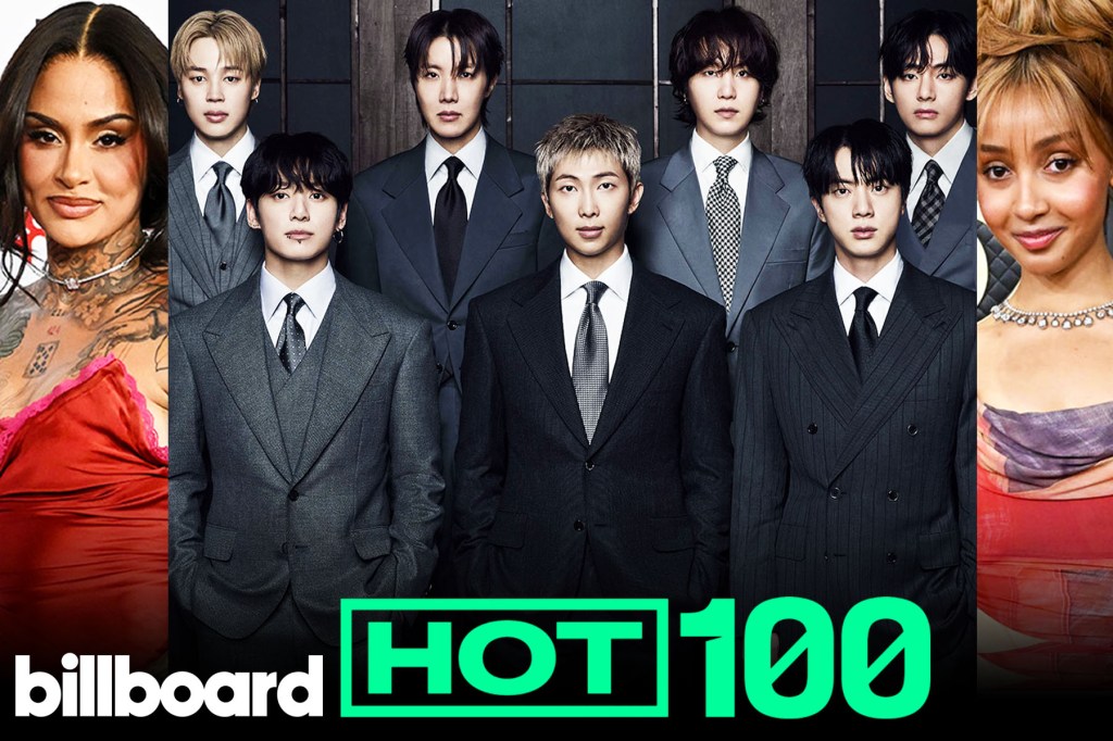 Cuenta regresiva del Top 10 del Billboard Hot 100 para el 4 de abril de 2026