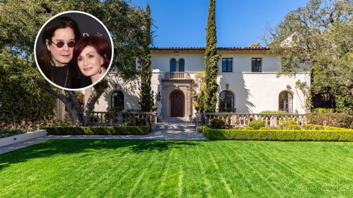 Sharon Osbourne puso a la venta la mansión de L.A. que compartió con Ozzy Osbourne