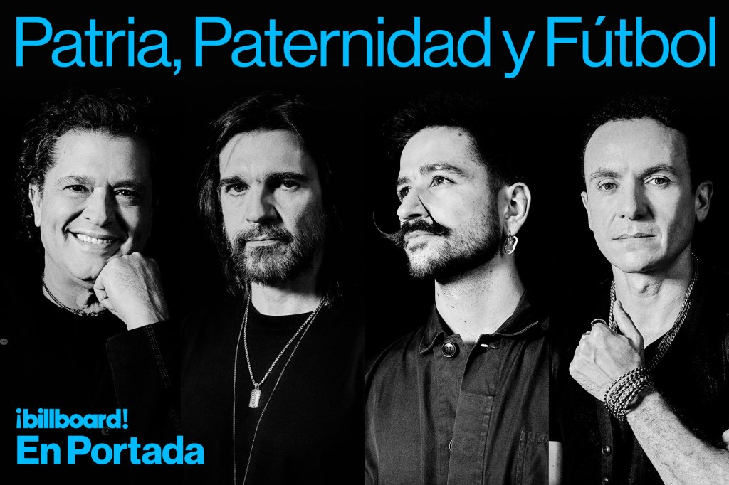 Juanes, Carlos Vives, Camilo y Fonseca hablan sobre paternidad, música y fútbol