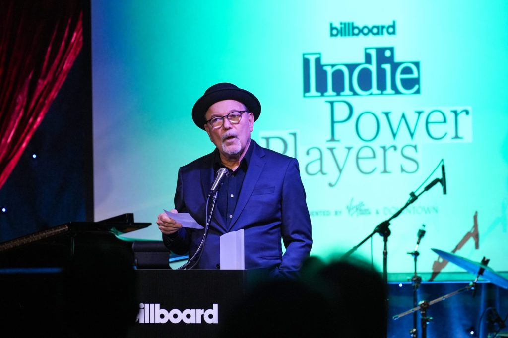 Rubén Blades acepta el premio Icon en 2026 Indie Power Players: discurso