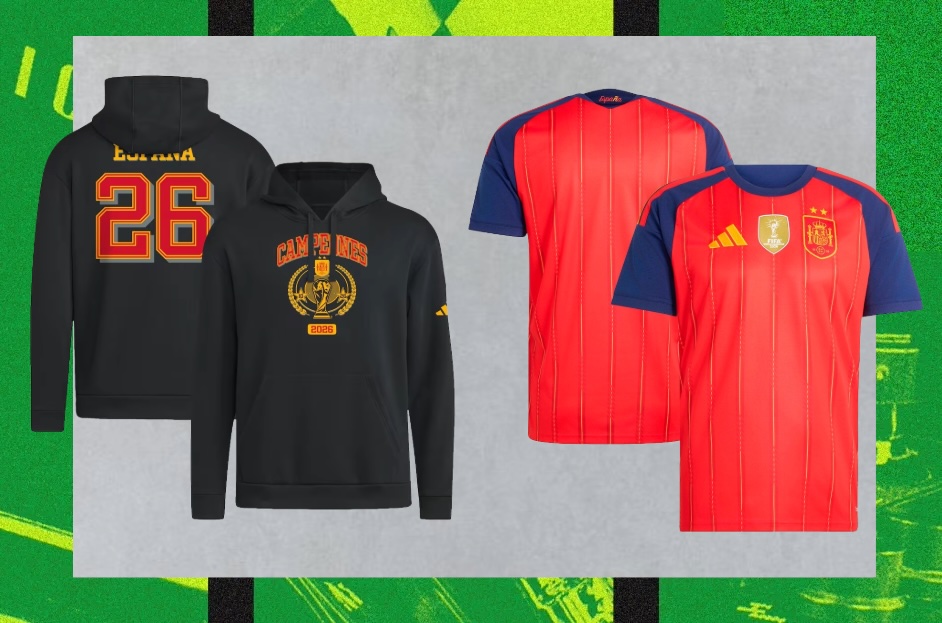 Mercancía de campeones de la Copa Mundial de España 2026, camiseta: compra en línea